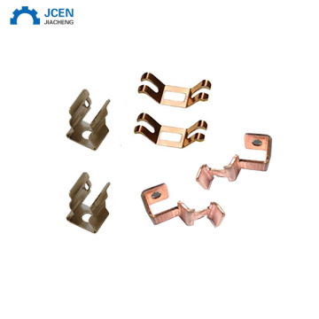 oem aluminum stamping bend electrical contact parts